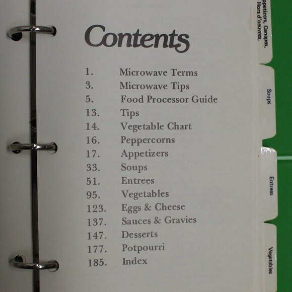 The Food Processor & Microwave Oven Cookbook Printed 1978 - Picture 6 of 12